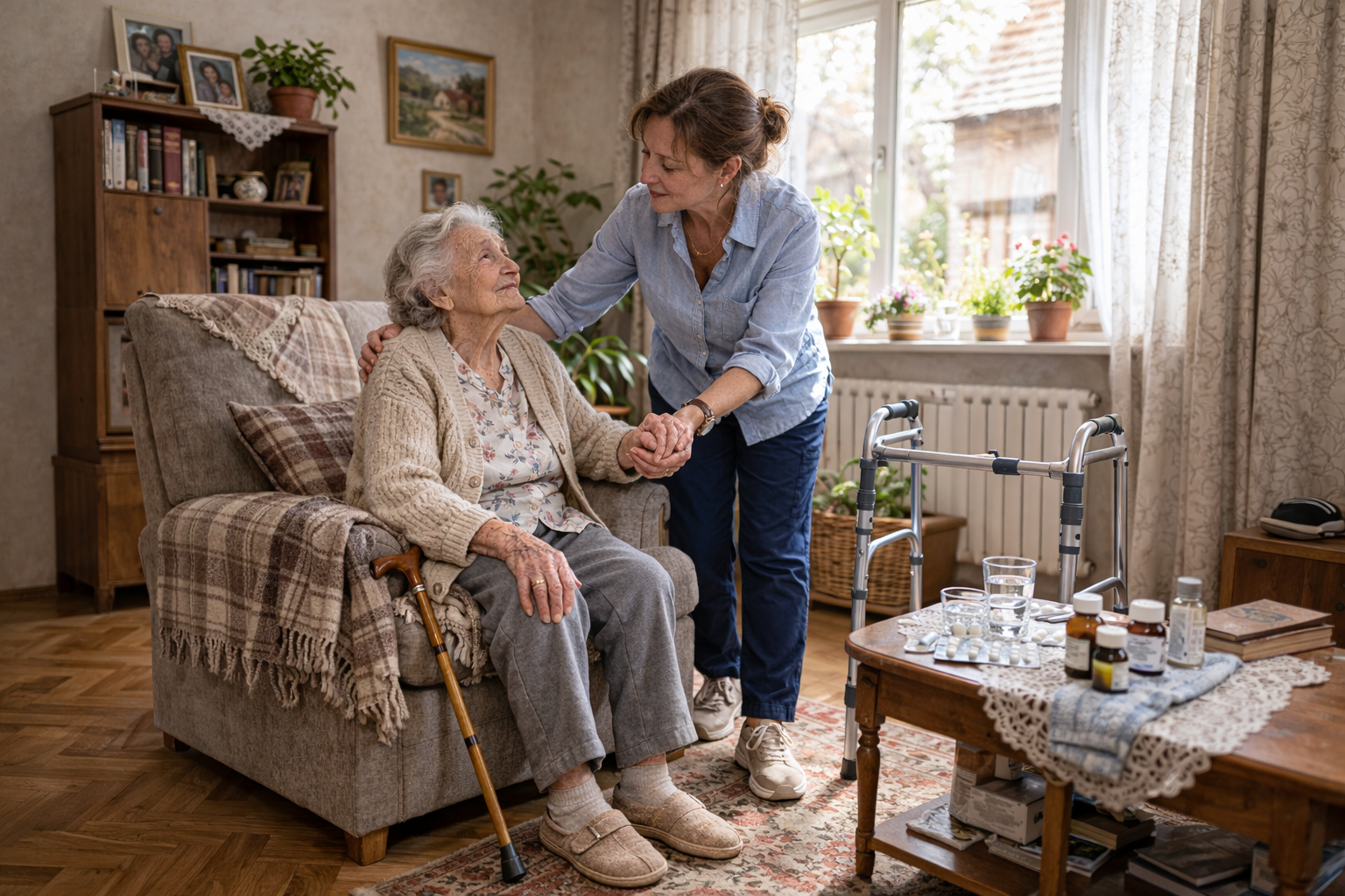 Garde malade à domicile
